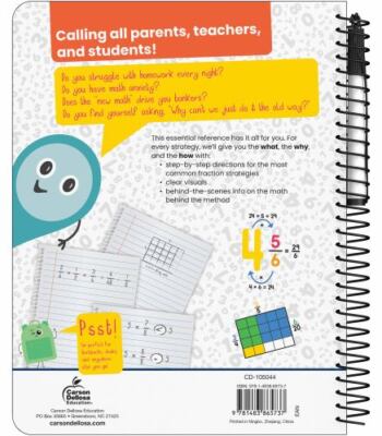 Carson Dellosa Break it Down Math Book, Advanc- Education, 1483865738, paperback