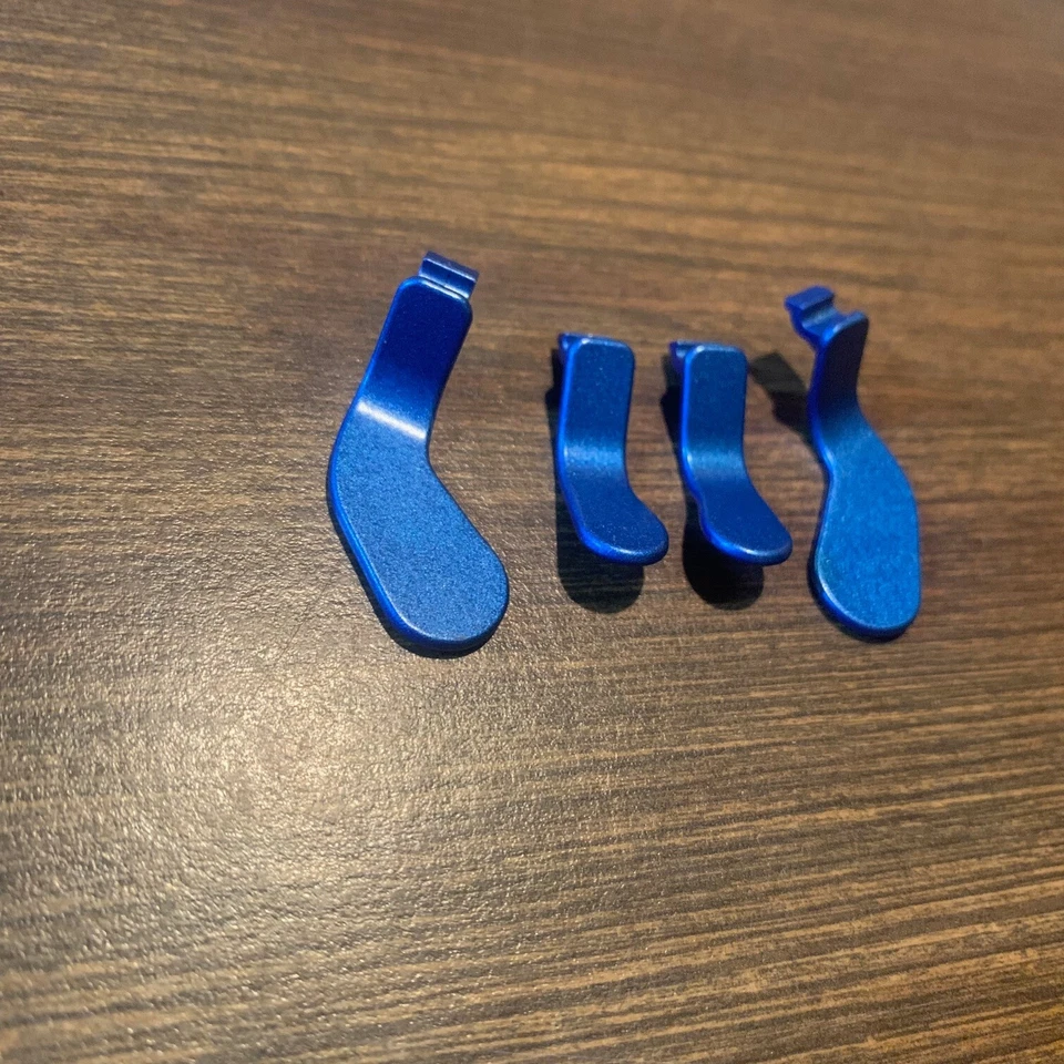 Microsoft Xbox Elite Series 2 Controller Paddles Back Buttons Accessories Blue - Image 3 of 4