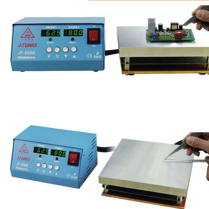 Good 200*300mm split type Electronic hot plate preheat station fast