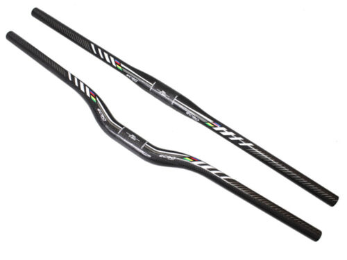 Rower Włókno węglowe Carbon MTB Kierownica 31,8 długości 600-720 Kierownica Flat rise bar - Zdjęcie 7 z 11