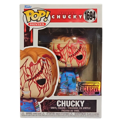 Funko Pop Movies Bride of Chucky #1694 Chucky Entertainment Earth Exclusive