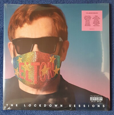 Elton John - The Lockdown Sessions / 2-LP Black Vinyl in schwarz ausverkauft 