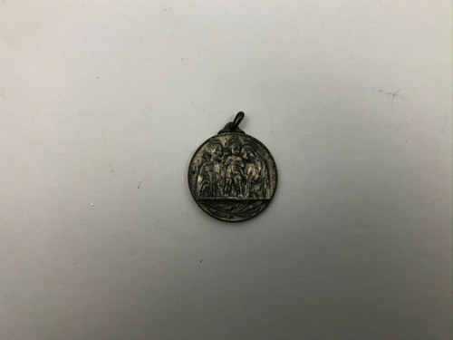 Pope John XXIII Medal Fob Charm Religious Vintage Savelli Roma Holy Family Rough - Picture 4 of 12