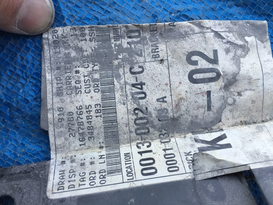 1991-1995 Saturn SW 1 SL SL1 SL2 PARACHOQUES SOPORTE FASCIA MOLDURA DELANTERO TRASERO Foto 4 de 4