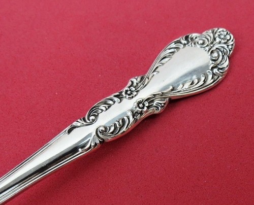 Sterling Silver OLD CHARLESTON by International Round Bowl Soup Spoon 6 1/2" - Picture 2 of 3