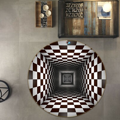 3D Black Hole ZHUA20 Game Non Slip Rug Mat Photo Carpet Zoe
