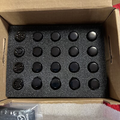 Genuine Mazda Lugs And Locks Adapter Black Kit Part# C9S1-V9-790