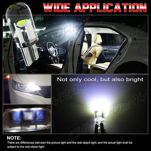 2x T10 501 LED Side Light Bulbs W5W SMD 6000K Super Bright White Upgrade Bulbs - Picture 4 of 13