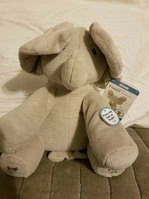gund flappy the elephant animated plush toy