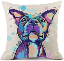 Cute Dog Throw Pillow Case Cushion Cover Home Decor, Holiday Gift for Kids