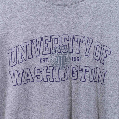 University of Washington Champion T-Shirt XL Y2K College Sports Retro - Picture 4 of 6