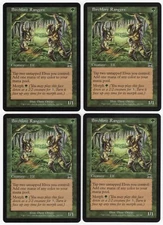 Birchlore Rangers x4 4x 2002 Onslaught PLAYSET Green Common Creature MTG NM AZ1