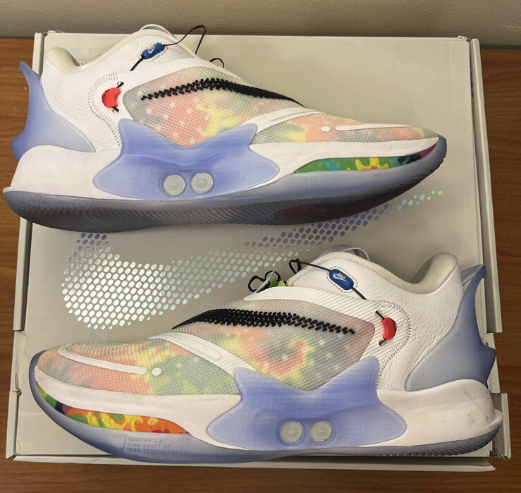 NIKE ADAPT BB 2.0 TIE DYE US18 36cm 廃盤 Nike Adapt BB 2.0 Tie-Dye for Sale | Authenticity Guaranteed