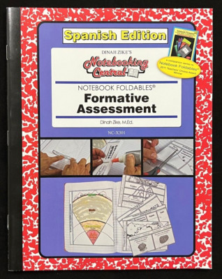 Notebook Central Foldables - FORMATIVE ASSESSMENT (Spanish Edition) (Dinah Zike)