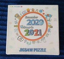 Puzzle Remember 2020 Willkommen in 2021 1000 Teile Puzzle Neu Versiegelte Box