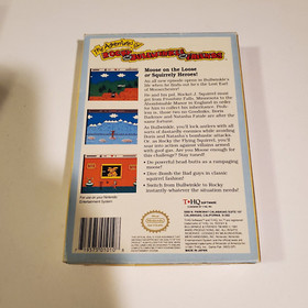 The Adventures of Rocky and Bullwinkle and Friends (Nintendo NES, 1992) ☆ BOX ☆