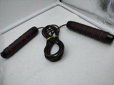 Skipping Rope Tangle-Free with Ball Bearings. Adjustable Rapid Speed Jump Rope