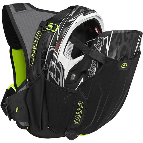 OGIO BAJA BLACK/YELLOW 2L HYDRATION PACK BACKPACK OG12210203 - Picture 3 of 3