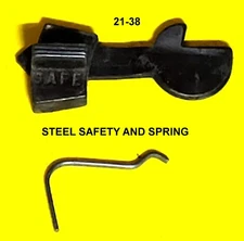 Lorcin Model L380 Parts -STEEL SAFETY + SPRING ITEM #  21-38