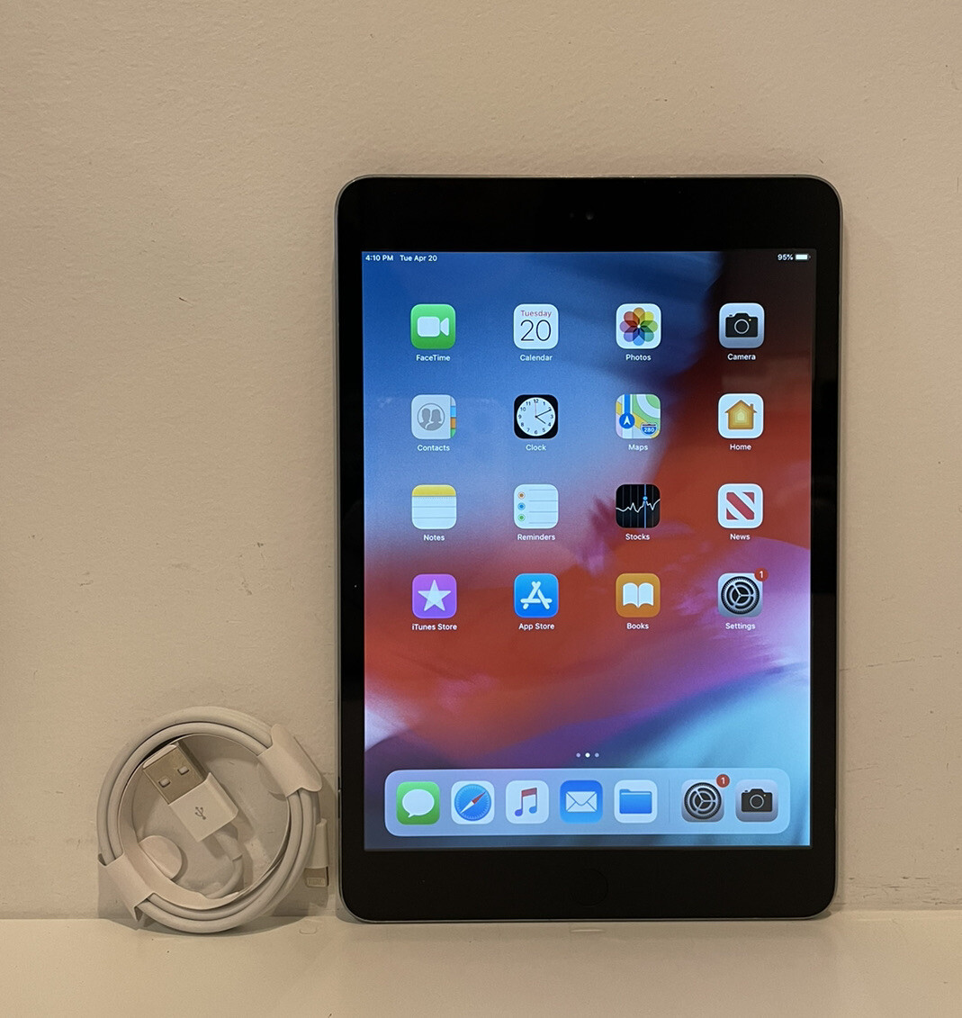 Apple iPad mini 2 32GB, Wi-Fi, 7.9in - Space Gray - BLURRY FRONT