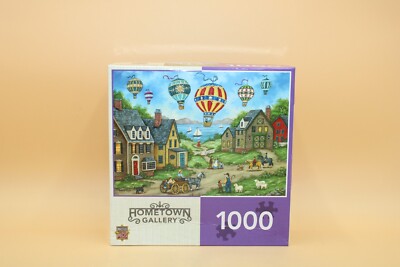  NEU: Passing Through Hometown Gallery B.White Puzzle 1000 Masterpiece jigsaw 