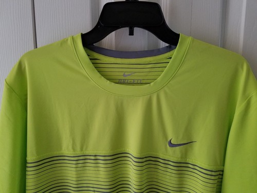 Nike Herren Dri Fit UV Schutz Match Statement Crew 446970-397 - Bild 3 von 7