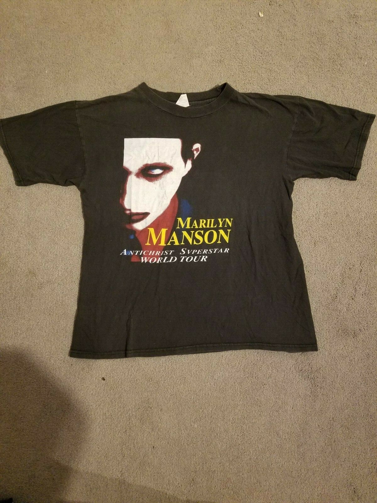 MARILYN MANSON SHIRT 4XL USED VINTAGE 