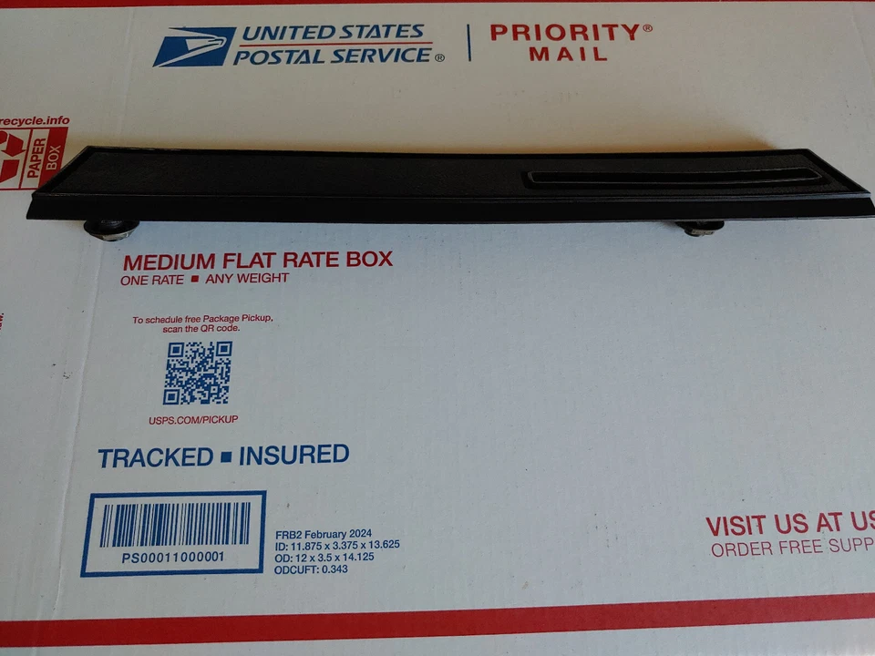 1973 FORD GRAN TORINO DASH INSERT TRIM PANEL - Imagem 2 de 4