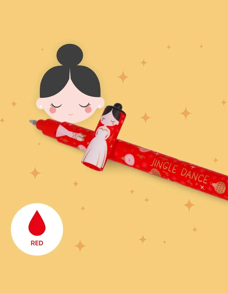 Set di 3 Penne Gel Cancellabili The Nutcracker – Natale 2025 | Legami DISPONIBIL - Immagine 2 di 4