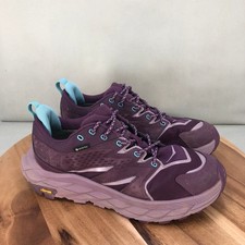 Hoka One One Womens Anacapa Low GTX Purple Size 9 B Trail Hiking Outdoor Lace Up