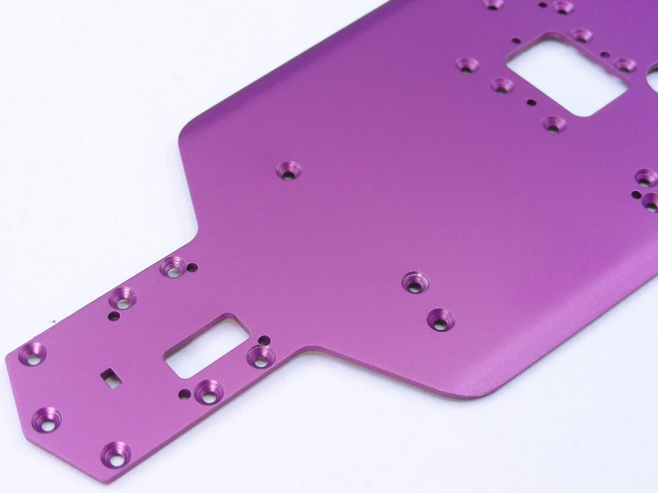 HPI Nitro RS4-3 Type SS RTR EVO 73913 2.5mm 6065 Purple Aluminum Chassis NEW NIP - Image 3 of 4