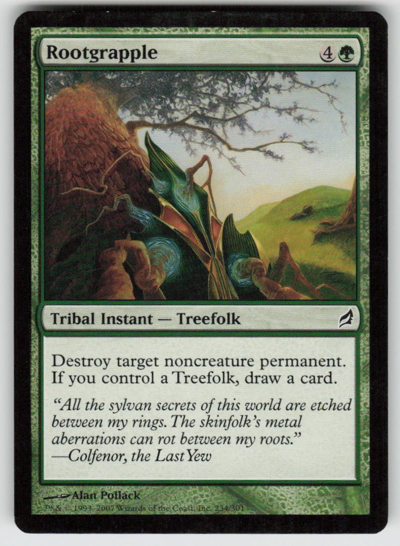 Rootgrapple Common Lorwyn 234 MTG Moderately Played 2007