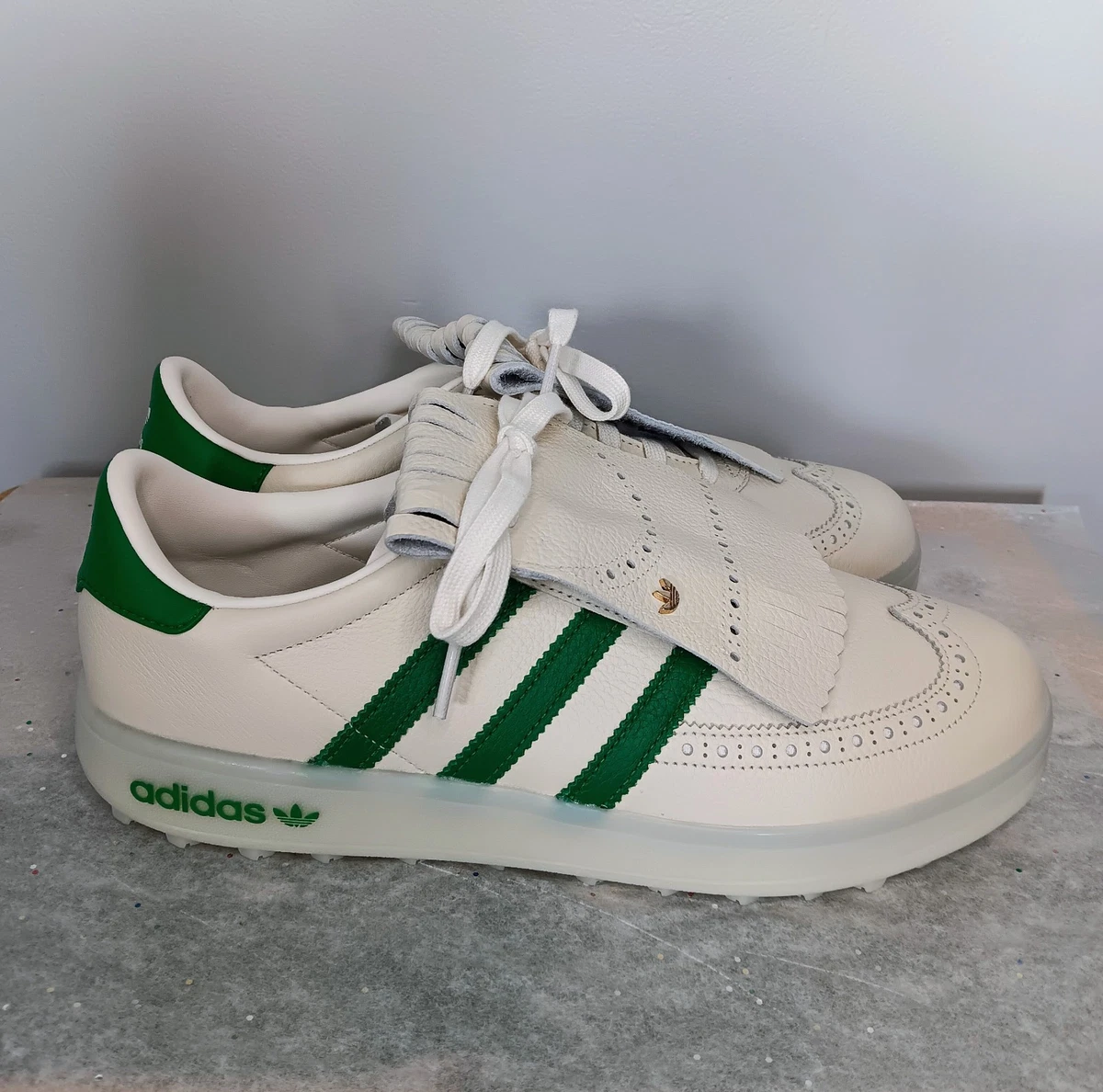 adidas Coursecup Spikeless Golf Chalk White Green for Sale