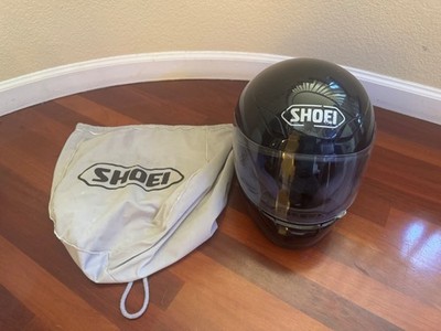 Full Face Motorcycle Helmet Gloss Black Shoei Qwest made by Shoei - Size: Large