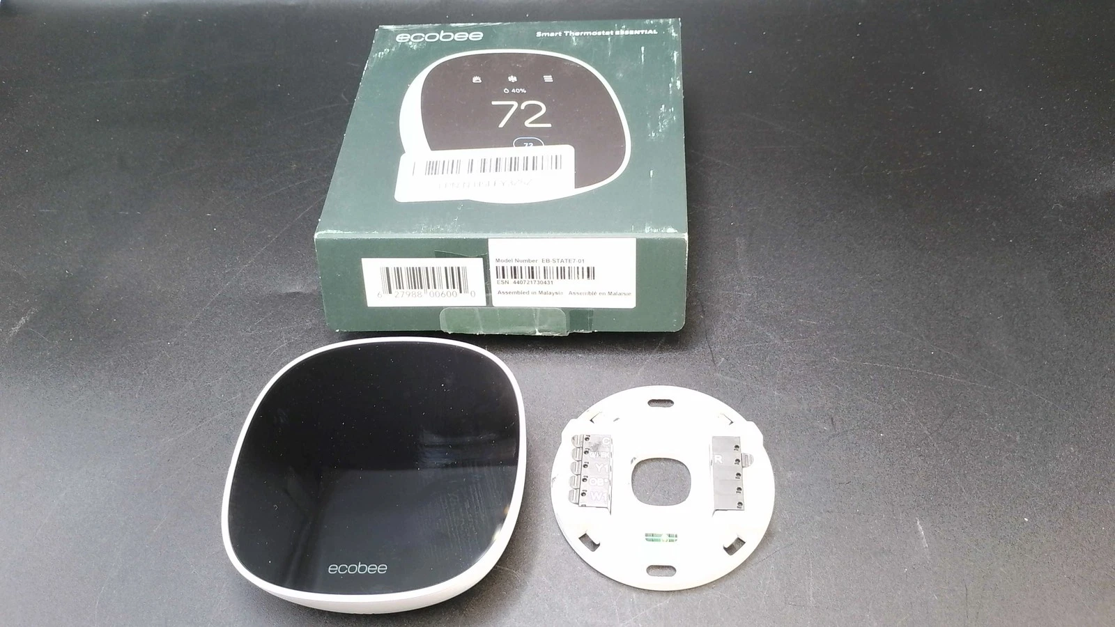 ecobee EB-STATE7-01 2025 Smart Thermostat Essential *READ* PC1725934