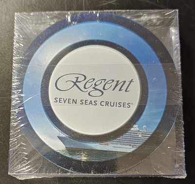 Regent Seven Seas Cruises Coasters / May Be Cards Loyalty Gift  Joker Vintage 