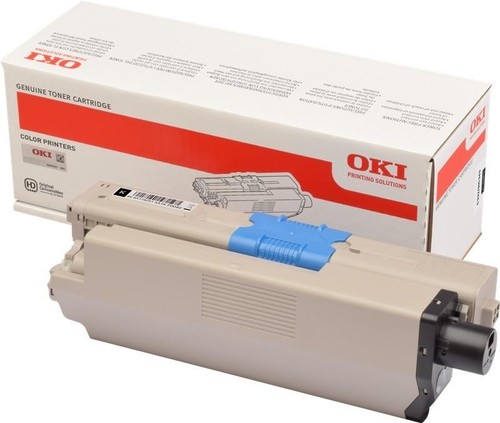 OKI 46508712 cartouche de toner d'origine noir 3500 pages pour C332 et