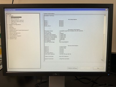 Dell Optiplex 5040 Intel i5-6500 @ 3.20GHz No OS Desktop