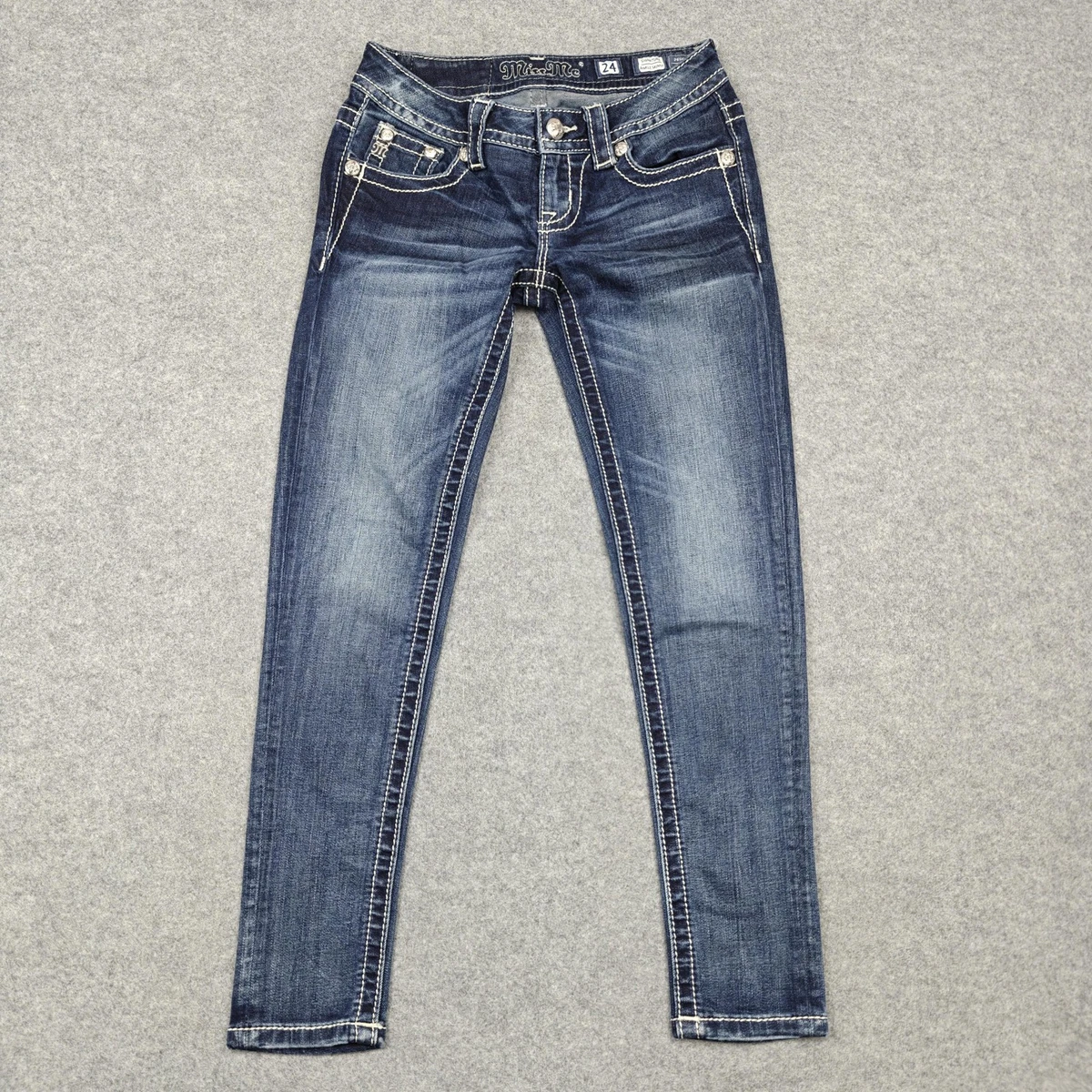 Miss Me 27 in Inseam Low (6.5-8.5 in) Rise Jeans for Women for