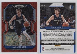 2020-21 Panini Prizm Choice Red Prizm /88 Luka Doncic Luka Dončić #32