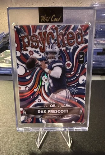Wild Card 2026 Alumination Dak Prescott Psyched Insert 1/4 #AP-DP