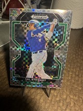 2022 Panini Prizm Draft Picks Power Plaid Prizm /35 Sal Stewart #PDP32 Reds SSP