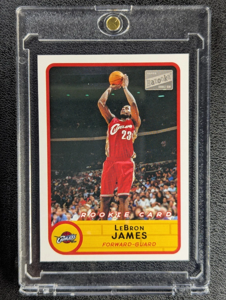 Bazooka LeBron James Basketball Sports Trading Card Singles for