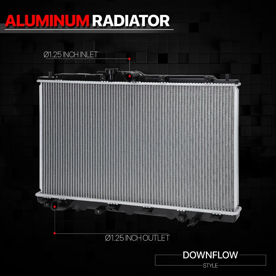 Repuesto radiador núcleo aluminio OE para 01-03 Acura CL/TL 3.2 AT/MT dpi-2431 Foto 2 de 4
