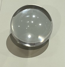 Crystal Heavy Clear Sphere Orb Ball Lense
