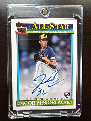 Jacob Misiorowski #91AS-JMI 2026 Topps Series 2 1991 All-Star Autograph card