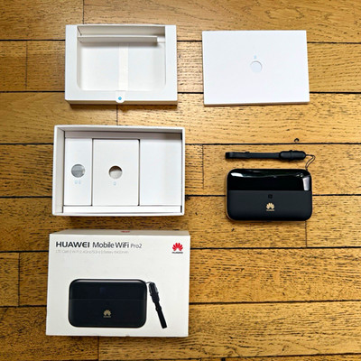 Huawei Mobile WiFi Pro2 LTE Dual-Band WLAN-Hotspot-Modem Schwarz Unlocked