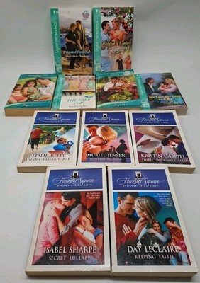 11 X Silhouette Mills & Boon Forrester Square & Super Romance Bundle