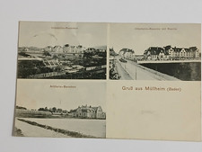 Postcard greetings from Müllheim Baden Markgräflerland barracks casino artillery barracks