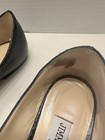 Jimmy Choo Love Women Black Ballet Flats Croc-Effect Leather Moccasin Sz EU 39.5 — photo 5